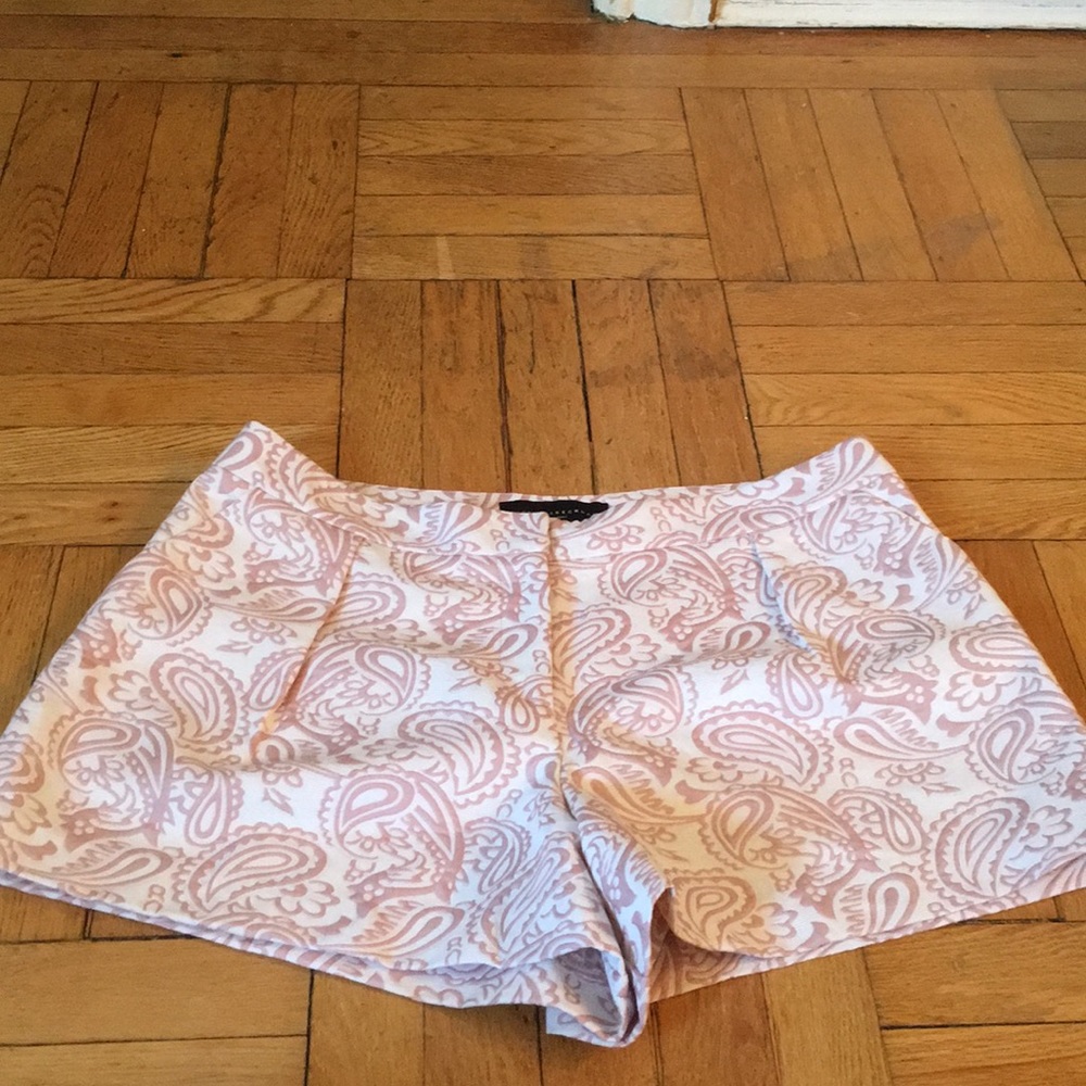 Victoria Beckham/Target White and Pink Shorts 14W